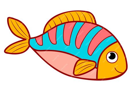 fish cartoon clipart